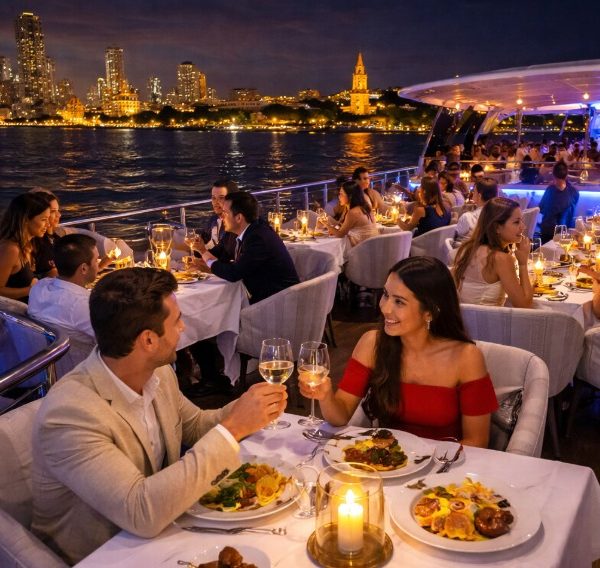 Cena Bahia de Cartagena - Barco Carrousel